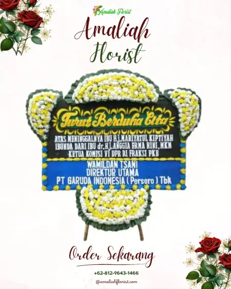 Papan Bunga Duka Seponti